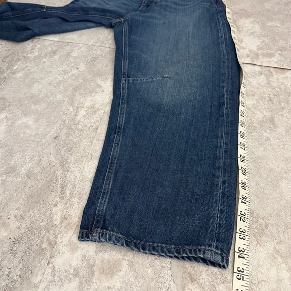 Madewell Petite Darted Barrel-Leg Jeans Softdrape Edition Medium Wash Size 27 P - Picture 10 of 12